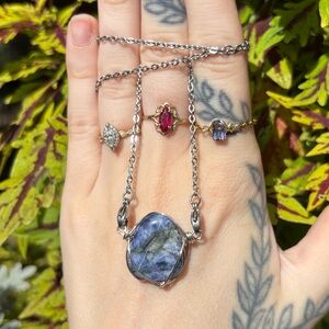 Sodalite interchangeable necklace